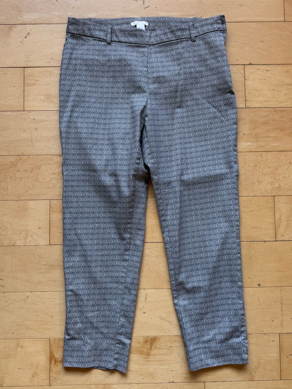 H&M capri‎ dress pants Sz 14, trouser work office business casual preppy